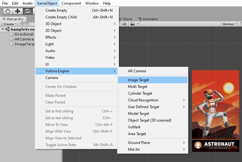 Leantouch_Vuforia_AR In Unity